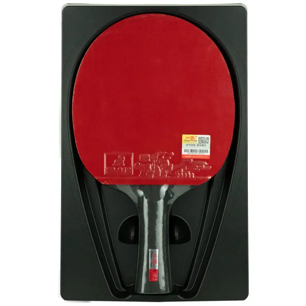 Ракетка для н/т DOUBLE FISH Black Carbon King Racket 3***, для професс.,ITTF Appr.,накл.2,1,мм за 4&nbsp;346.90 ₽ в Иванове