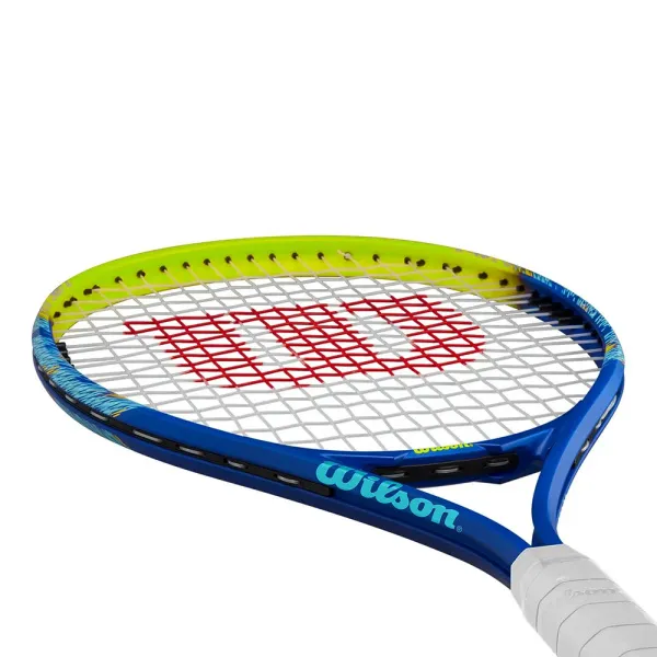 Ракетка б/т Wilson Impact Gr3, WR198910U3,для люб., алюминий, со струнами, сине-салатовый за 6&nbsp;358 ₽ в Иванове