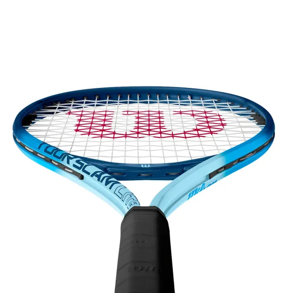 Ракетка б/т Wilson Tour Slam Lite Gr3, WR199010U3,для любит, алюминий, со струнами, сине-голубая за 6&nbsp;358 ₽ в Иванове