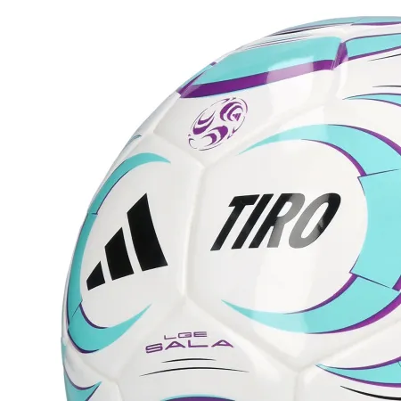 Мяч футзал. ADIDAS Tiro League Sala JW1526, р.4, FIFA Basic, 32 пан, ТПУ, термосш., бело-бирюз-фиол за 4&nbsp;833.10 ₽ купить в Иванове