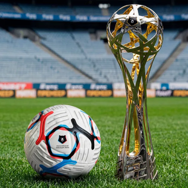 Мяч футб. KELME Russian Premier League, 7601QU5216-100, р.5, FIFA Pro, 10п, ПУ, термосш, бел-син-кр за 10&nbsp;672.60 ₽ в Иванове