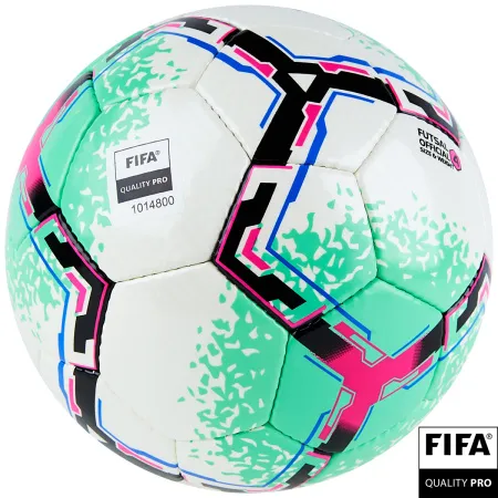 Мяч футзал. VISION SALA+, FIFA Quality Pro, FS324084 р.4, 32 п. PU, 4 подкл.сл, руч.сшив.,бело-зелен за 4&nbsp;943.60 ₽ купить в Иванове