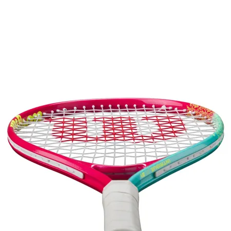 Ракетка б/т дет. Wilson Intrigue Jr 21, WR180510U, для дет.5-6лет, алюминий,со струн.,розово-бирюзов за 5&nbsp;271.70 ₽ купить в Иванове