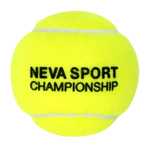 Мяч теннисный NS Championship 3B, 124001, уп.3шт, сукно, нат.резина, желтый за 646 ₽ в Иванове