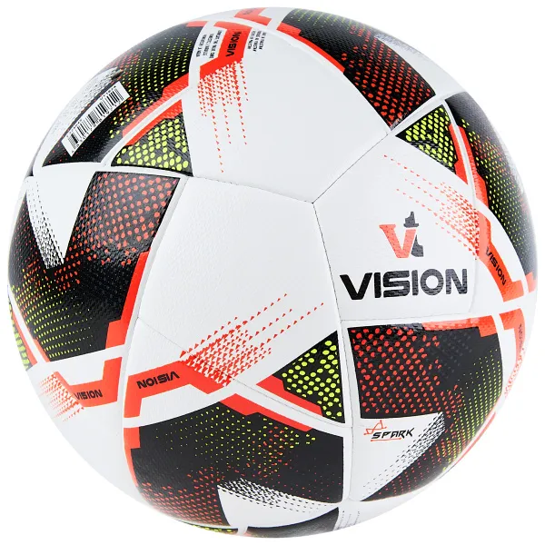 Мяч футб. VISION Spark, F324045, р.5, FIFA Basiс, 24 пан,ПУ,2 подкл.слой,гибрид.сшив,бело-мультикол за 2&nbsp;279.70 ₽ в Иванове
