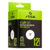 Мяч для наст. тенниса Stiga Cup ABS, 1110-2510-12, диам.40+мм, пластик, упак. 12 шт, белый за 1&nbsp;774.80 ₽ купить в Иванове