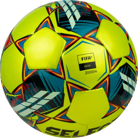 Мяч футзал. SELECT Futsal Mimas, 1053460550, р.4,FIFA Basic, 32 пан, гл.ПУ, руч.сш, жел-сине-красный за 6&nbsp;303.60 ₽ купить в Иванове