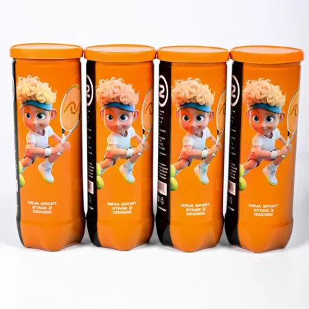Мяч теннисный детский NS Orange, 5021005, уп.3 шт, резина, шерть, нейлон, желто-оранжевый за 613.70 ₽ купить в Иванове