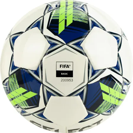 Мяч футзал. SELECT Futsal Master Shiny V22, 1043460004, р.4, Basic,32п, гл.ПУ, руч.сш,бел-син-зел за 7&nbsp;539.50 ₽ купить в Иванове