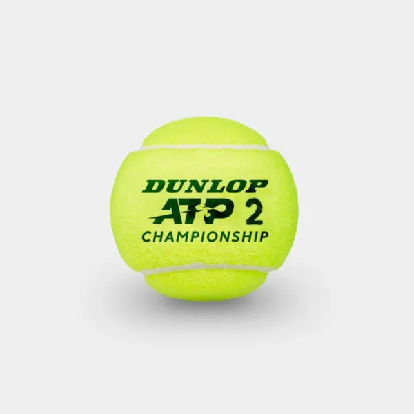 Мяч теннисный Dunlop ATP Championship 3B, 601626, уп.3ш, одобр. ITF, нат.резина,фетр. за 943.50 ₽ в Иванове