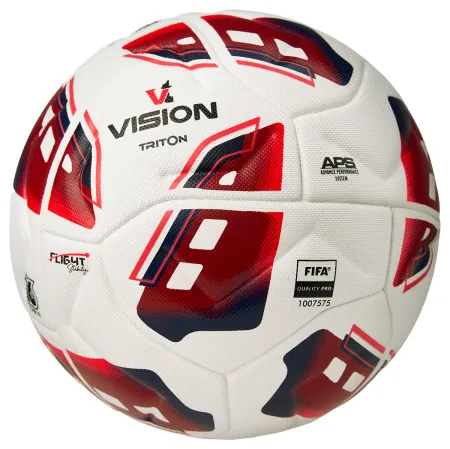 Мяч футб. VISION TRITON, FV425075, р.5,FIFA Quality Pro,MF, 16 пан, термосш.,бел-красный за 8&nbsp;007 ₽ купить в Иванове