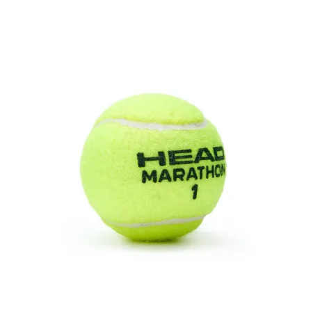 Мяч теннисный HEAD Marathon 3B, 578183, крафт. упак.3шт, без давления, фетр, нат.резина,желтый за 1&nbsp;055.70 ₽ купить в Иванове