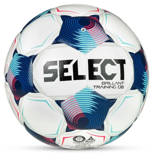 Мяч футб. SELECT Brillant Training DB V25, 0864171002, р.4, 32п, ТПУ, гибр.сш, бело-синий за 4&nbsp;936.80 ₽ в Иванове