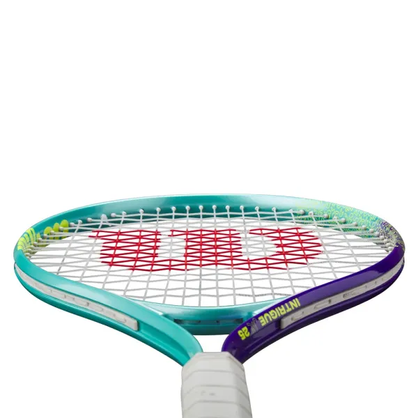Ракетка б/т дет. Wilson Intrigue Jr 25, WR180310U, для детей 9-10лет, алюминий,со струн., бирюз-фиол за 5&nbsp;271.70 ₽ в Иванове