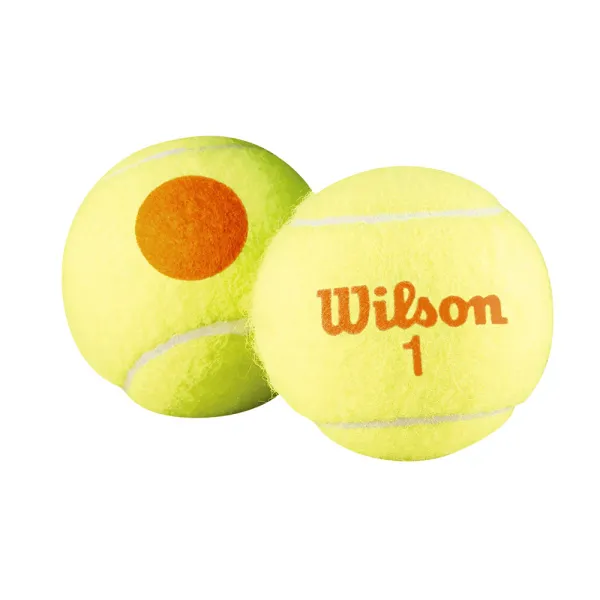Мяч теннисный детский WILSON Starter Orange, WRT137300, ITF, фетр, нат.рез, уп.3шт, оранж за 1&nbsp;077.80 ₽ в Иванове