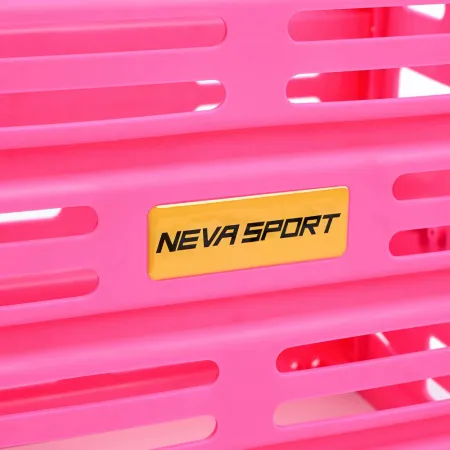 Корзина для теннисных мячей NEVA SPORT, UEA1_P, на 75 мячей, пластик, розовый за 5&nbsp;778.30 ₽ купить в Иванове