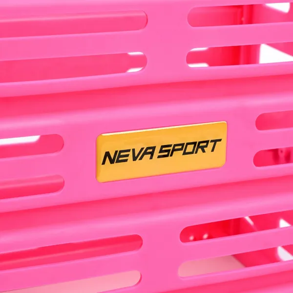 Корзина для теннисных мячей NEVA SPORT, UEA1_P, на 75 мячей, пластик, розовый за 5&nbsp;778.30 ₽ в Иванове