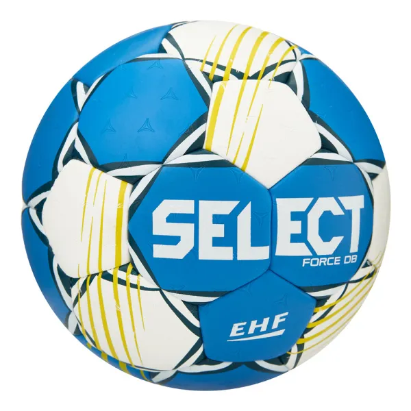 Мяч ганд. SELECT HB FORCE DB V25, 1622858205, Senior (р.3), EHF Appr,ПУ, гибр.сш., сине-белый за 8&nbsp;438.80 ₽ в Иванове