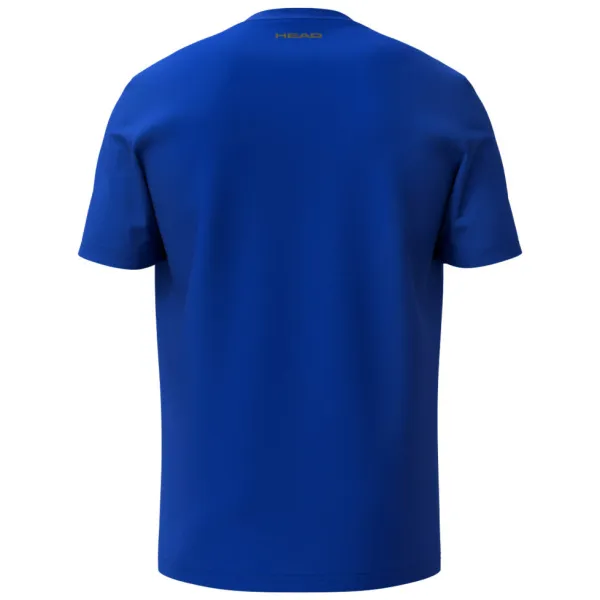 СЦ*Футболка мужская HEAD Club Original T-Shirt M 811855-Ro-S, р.S, хлопок,полиэстер,эластан, синий за 2&nbsp;888.30 ₽ в Иванове