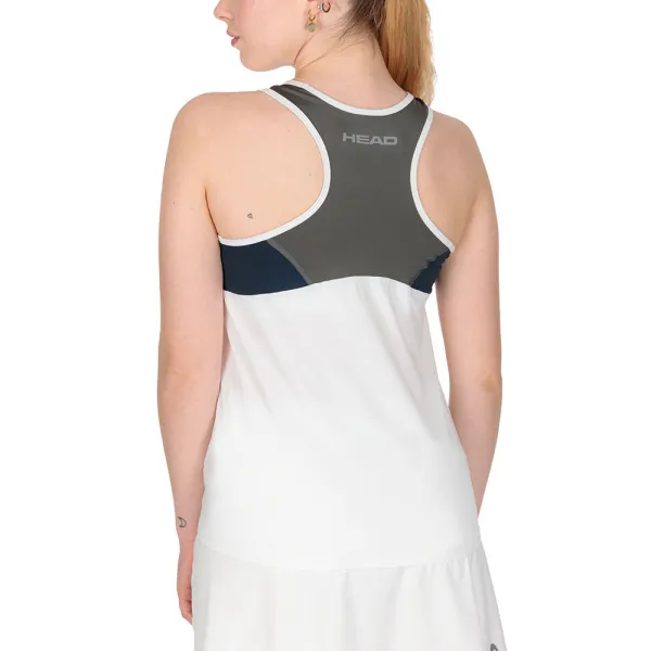 СЦ*Майка жен. HEAD Club 22 Tank Top W 814461-WHDB-L, р.L, 92% полиэстер, 8% эластан, белый за 3&nbsp;500.30 ₽ в Иванове