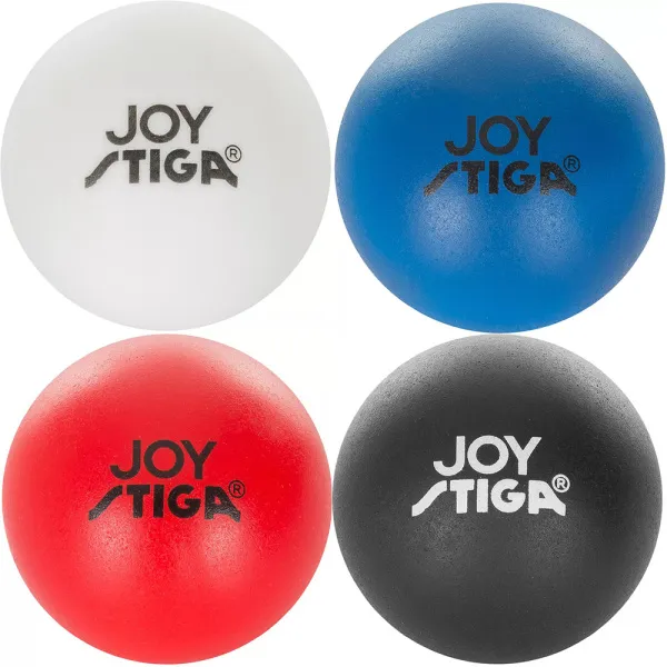 Мяч для наст. тенниса Stiga Joy, 1110-5240-04, диам. 40+мм, пластик, упак. 4 шт, мультиколор за 1&nbsp;286.90 ₽ в Иванове