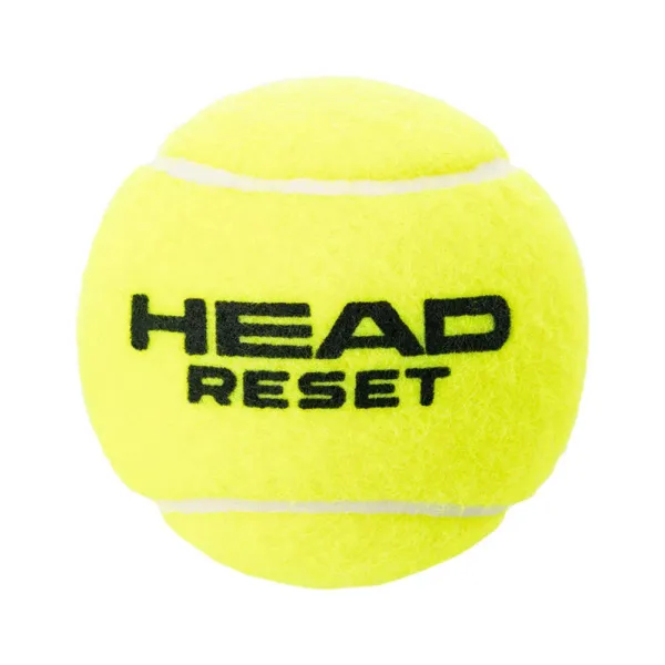 Мяч теннисный HEAD Reset 4B, 575034, крафт. упак.4 шт, половинное давление, фетр,нат.резина,желтый за 1&nbsp;055.70 ₽ в Иванове
