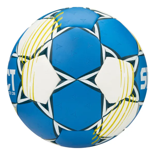 Мяч ганд. SELECT HB FORCE DB V25, 1622858205, Senior (р.3), EHF Appr,ПУ, гибр.сш., сине-белый за 8&nbsp;438.80 ₽ в Иванове