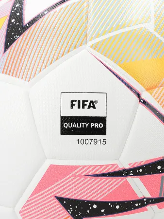 Мяч футзал PUMA Futsal 1, 08376301, р.4, FIFA Quality Pro, 32пан, ПУ, терм.сш, бело-розовый за 6&nbsp;502.50 ₽ купить в Иванове