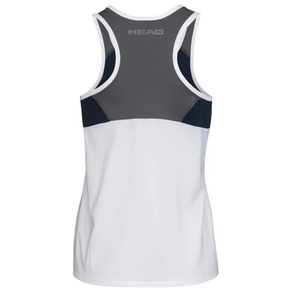 СЦ*Майка жен. HEAD Club 22 Tank Top W 814461-WHDB-L, р.L, 92% полиэстер, 8% эластан, белый за 3&nbsp;500.30 ₽ в Иванове