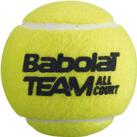 Мяч теннисный BABOLAT Team All Court,502081, уп.4 шт,одобр.ITF, сукно, нат.резина,желтый за 2&nbsp;385.10 ₽ купить в Иванове