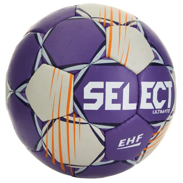 Мяч ганд. SELECT Ultimate Official EHF V24, 1612858999, Senior(р.3), EHF Appr, ПУ, руч.сш, фиол-сер за 15&nbsp;504 ₽ в Иванове