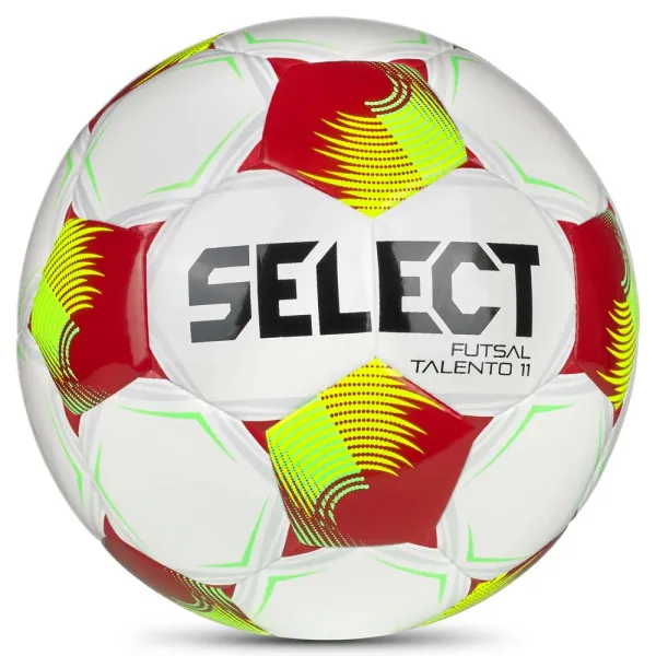 Мяч футзал. SELECT Futsal Talento 11 V26, 1061471014, р.3(Jr),  32п, ТПУ, маш.сш, бело-желто-красный за 4&nbsp;355.40 ₽ в Иванове