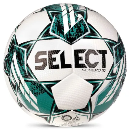 Мяч футб. SELECT NUMERO 10 V23, 0575060004, р.5, FIFA Basic, 32п, ПУ, руч. сш, бело-бирюзовый за 8&nbsp;051.20 ₽ купить в Иванове