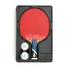 Ракетка для н/т DOUBLE FISH 5A+C, для продвин, ITTF Appr, накл. 2,1 мм, конич. ручка+ 2 мяча V40+мм за 2&nbsp;779.50 ₽ купить в Иванове