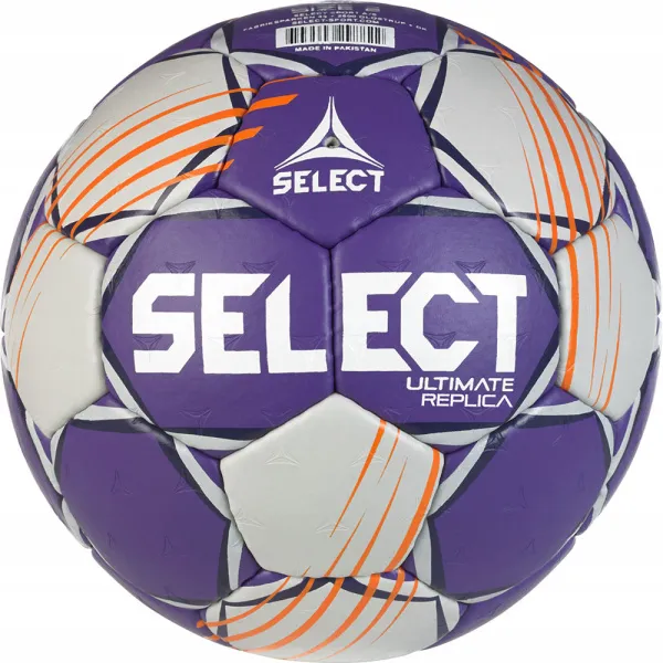 Мяч ганд. SELECT Ultimate Official EHF V24, 1612858999, Senior(р.3), EHF Appr, ПУ, руч.сш, фиол-сер за 15&nbsp;504 ₽ в Иванове